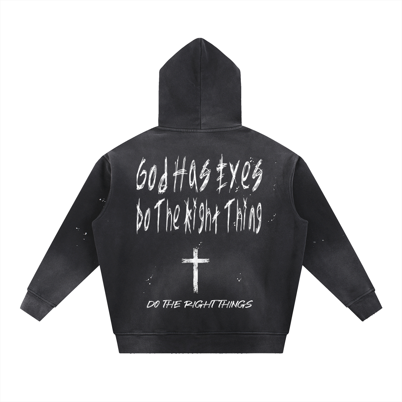 DTRT Vintaged Washed Hoodie